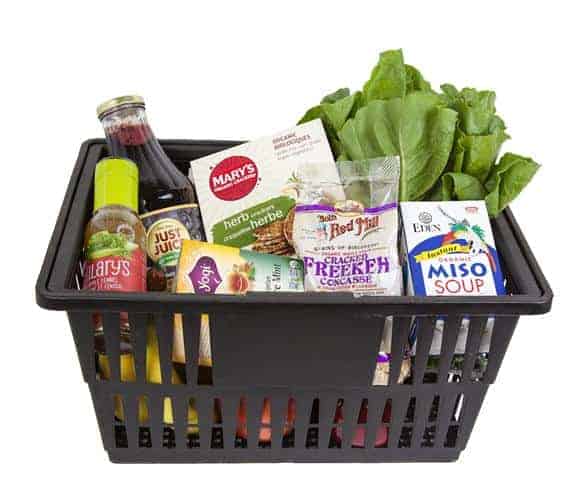 Grocery Basket – Shopping All Natural For Under $75