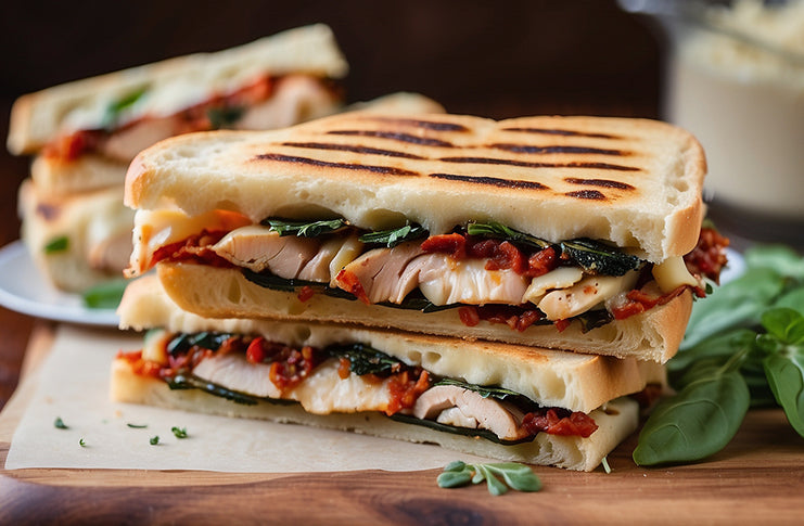 Focaccia Panini with Oven-Dried Tomato & Chicken: A Staff Favorite Revealed