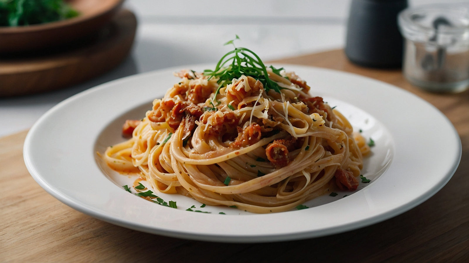 Exploring the Edge of Flavor: Korean-Italian Fusion Cuisine – Kimchi Carbonara