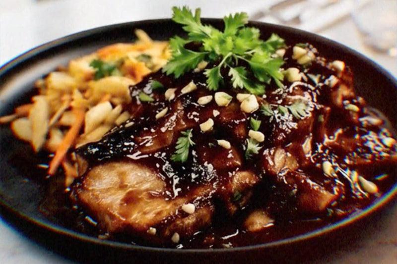 Jackfruit “Short Ribs” with Coffee‑Bourbon Glaze (Vegan, fall, ridiculously glossy)