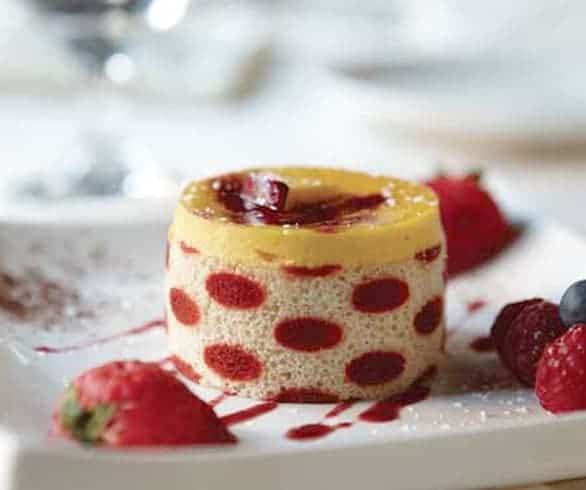 Mango Mousse Sponge Cake