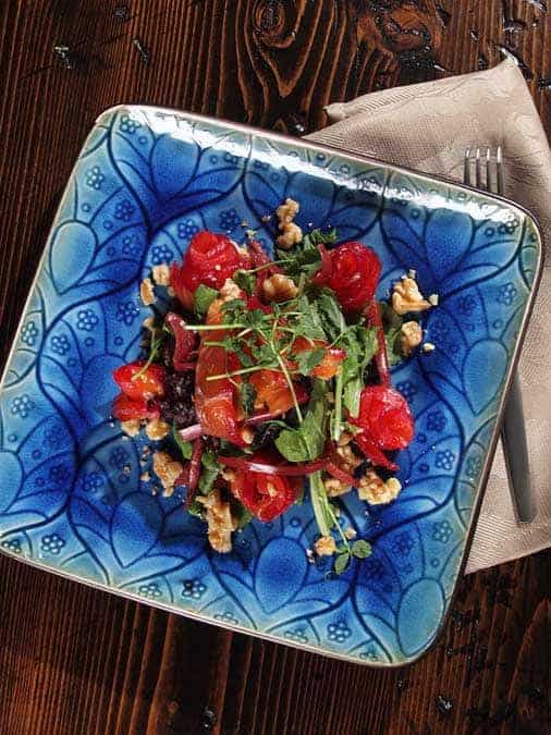 Mixed Green Salad with Beet