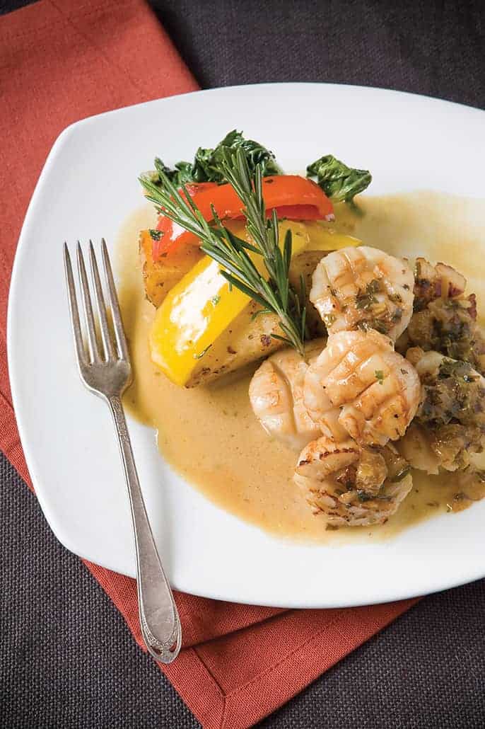 Pan-Seared Scallops