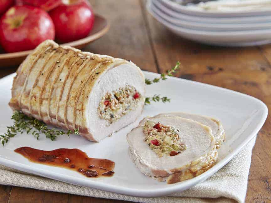 SweeTango Stuffed Pork Loin Roast