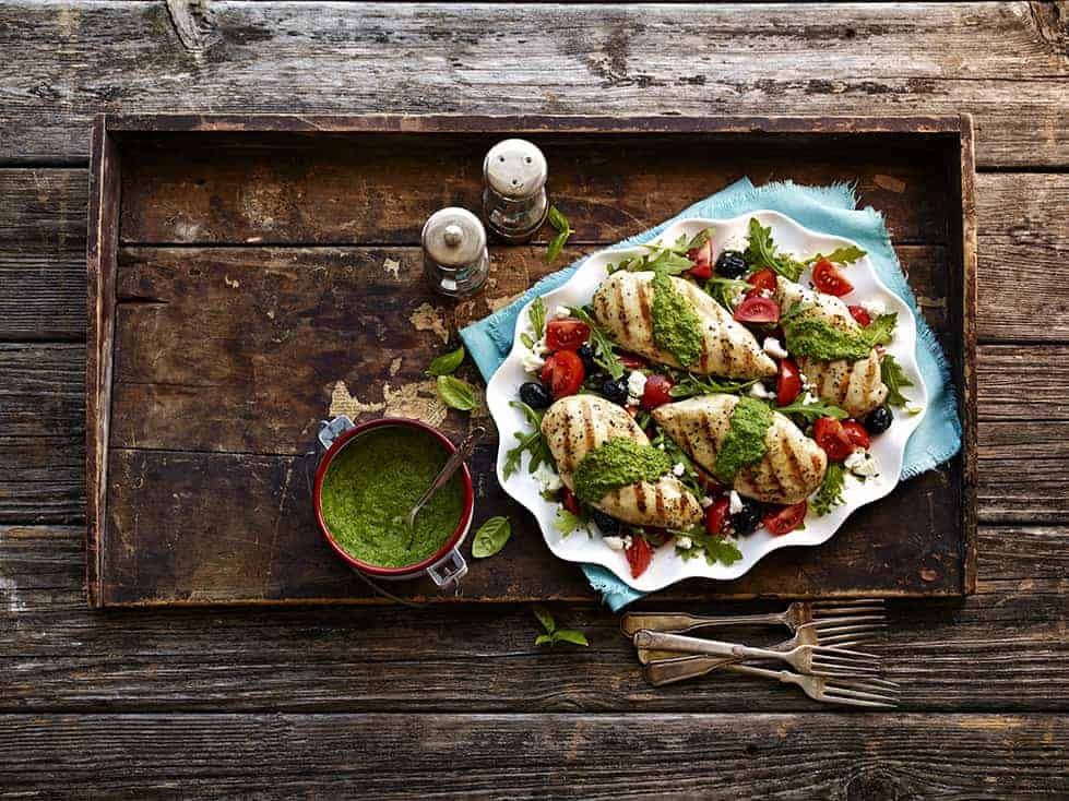 Grilled Chicken with Salsa Verde