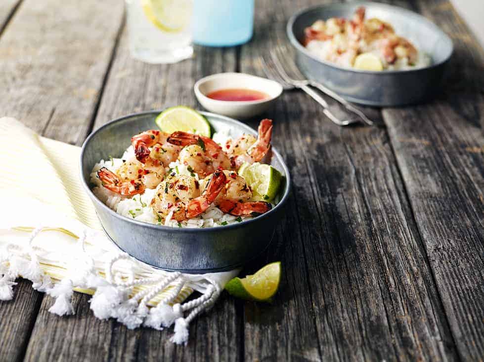Garlic Lemongrass Shrimp