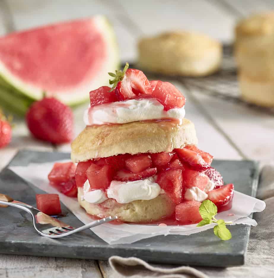 Strawberry-Watermelon Shortcake