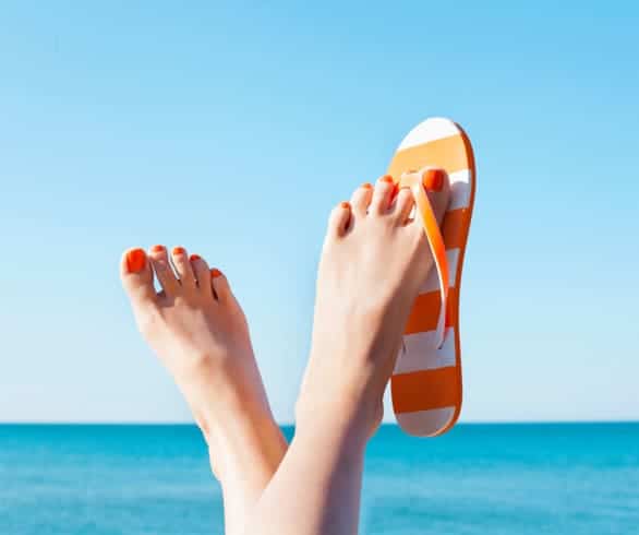 Look better in flip-flops with these foot care tips