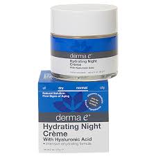 Derma e Hydrating Night Crème with Hyaluronic Acid
