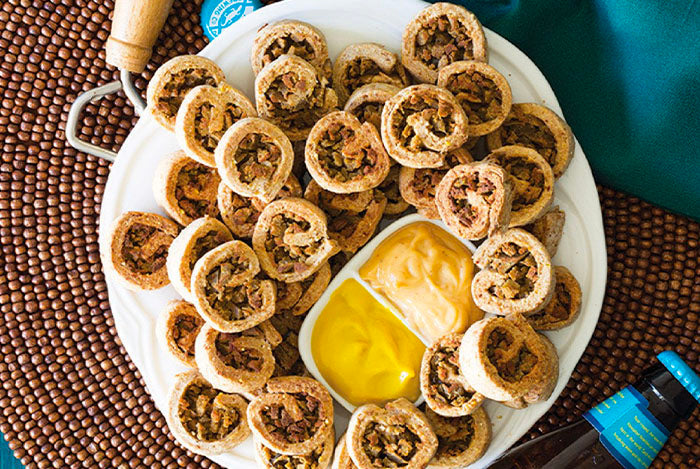 Baked Seitan Swirls