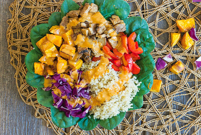 Smoky Tempeh Buddha Bowl