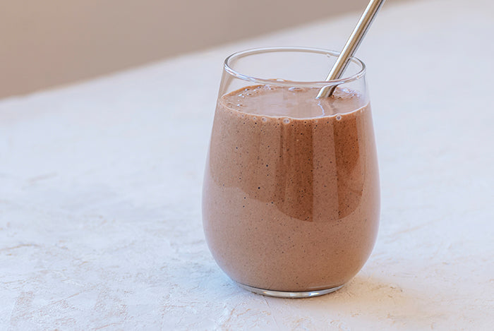 Easy Chocolate Morning Smoothie to keep Nervousness Away!