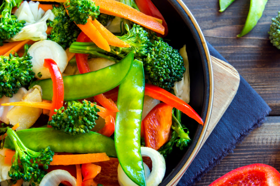 Citrusy Bell Pepper and Broccoli Stir-Fry