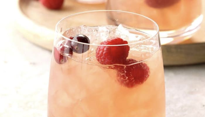 Cranberry Sparkler…Cheers!