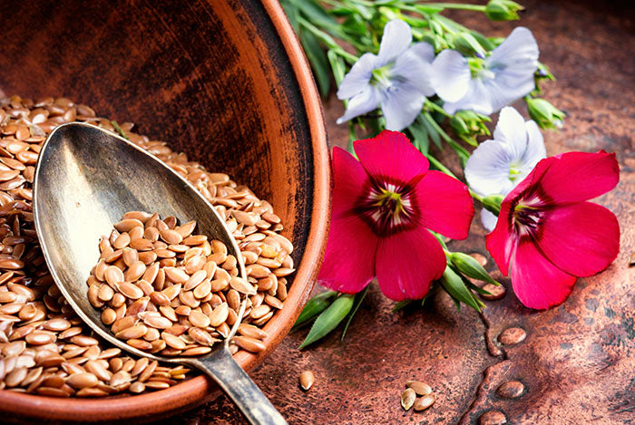 Combat PMS symptoms with flaxseeds