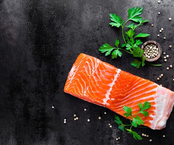 Is your salmon artificially colored?