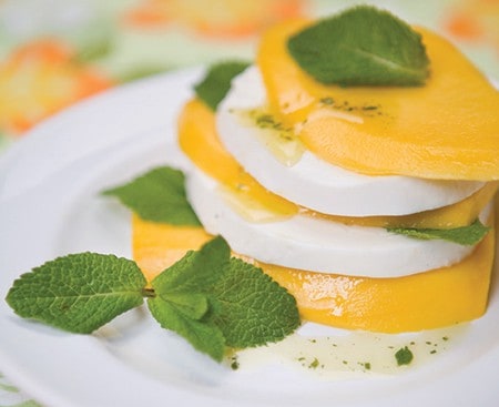 Mango Caprese Salad