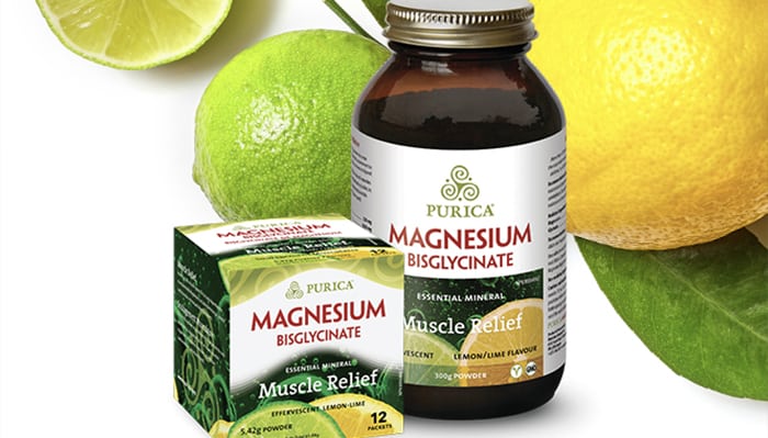 PURICA Magnesium Effervescent Lemon Lime