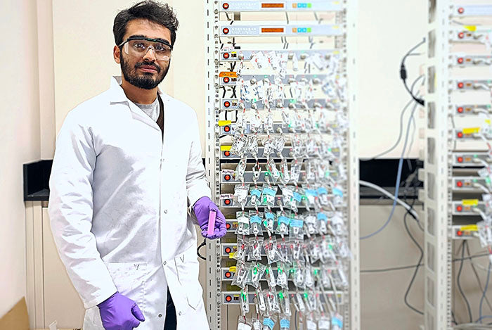 Researcher aims to make lithium ion batteries more eco-friendly