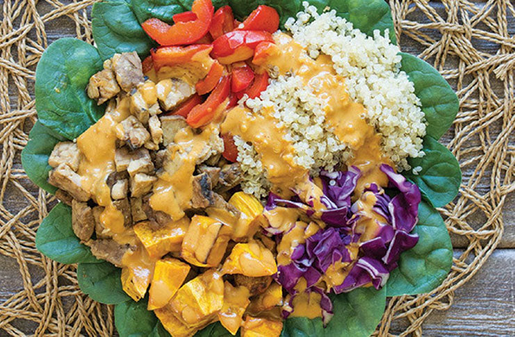 Smoky Tempeh Buddha Bowl