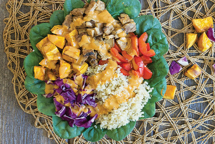 Smoky Tempeh Buddha Bowl