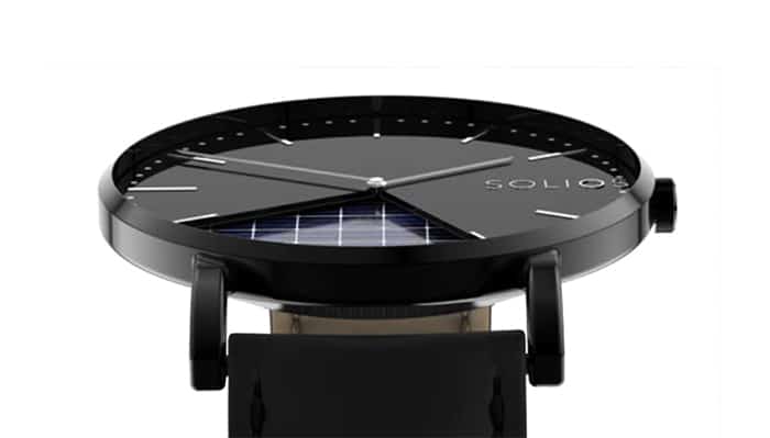 SOLIOS: Canada’s first solar-powered watch Japanese solar technology for a designed-in-Montréal timepiece