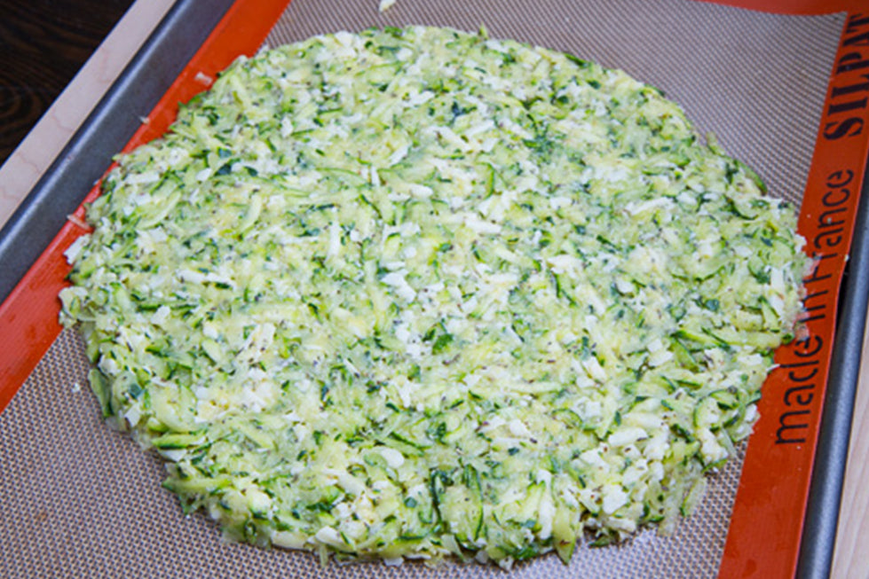 Zucchini Pizza Crust