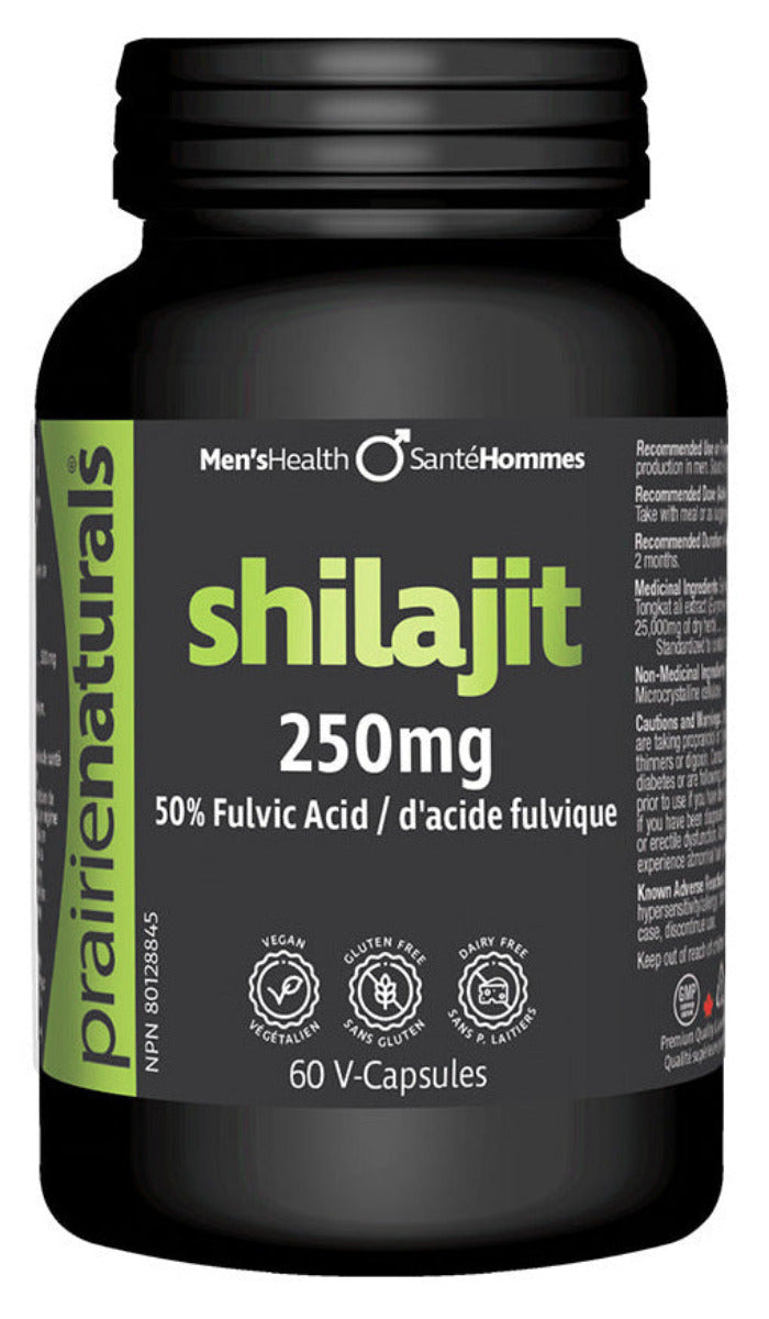 PRAIRIE NATURALS SHILAJIT PURIFIED (250 mg - 60 VCAPS)