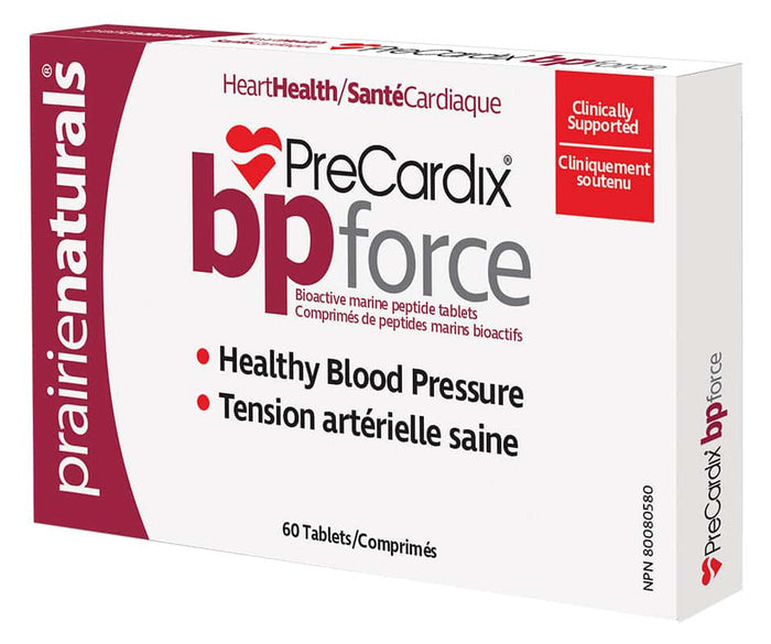 PRAIRIE NATURALS PreCardix BP Force (60 Tabs)