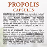 Dutchman's Gold Bee Propolis 500 mg 90 caps