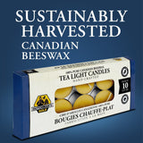 Dutchman's Gold Beeswax Tea Lights