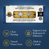 Dutchman's Gold Beeswax Tea Lights