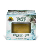 Dutchman's Gold Beeswax Candle Mason Jar