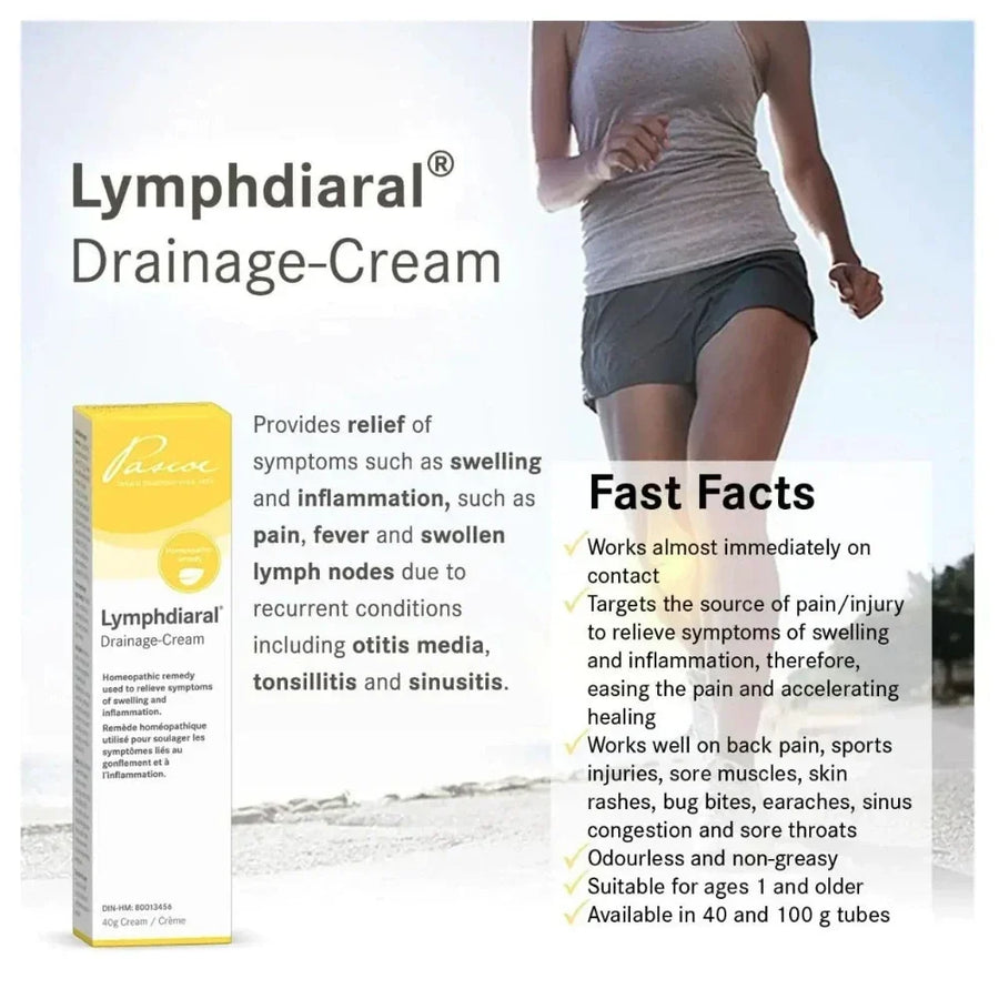 PASCOE Lymphdiaral Sensitive Cream, 40g
