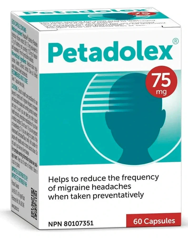 PASCOE Petadolex 75 mg, 60 Softgels.