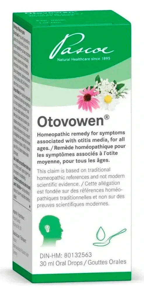 PASCOE Otovowen Ear Pain Relieve, 30 ml