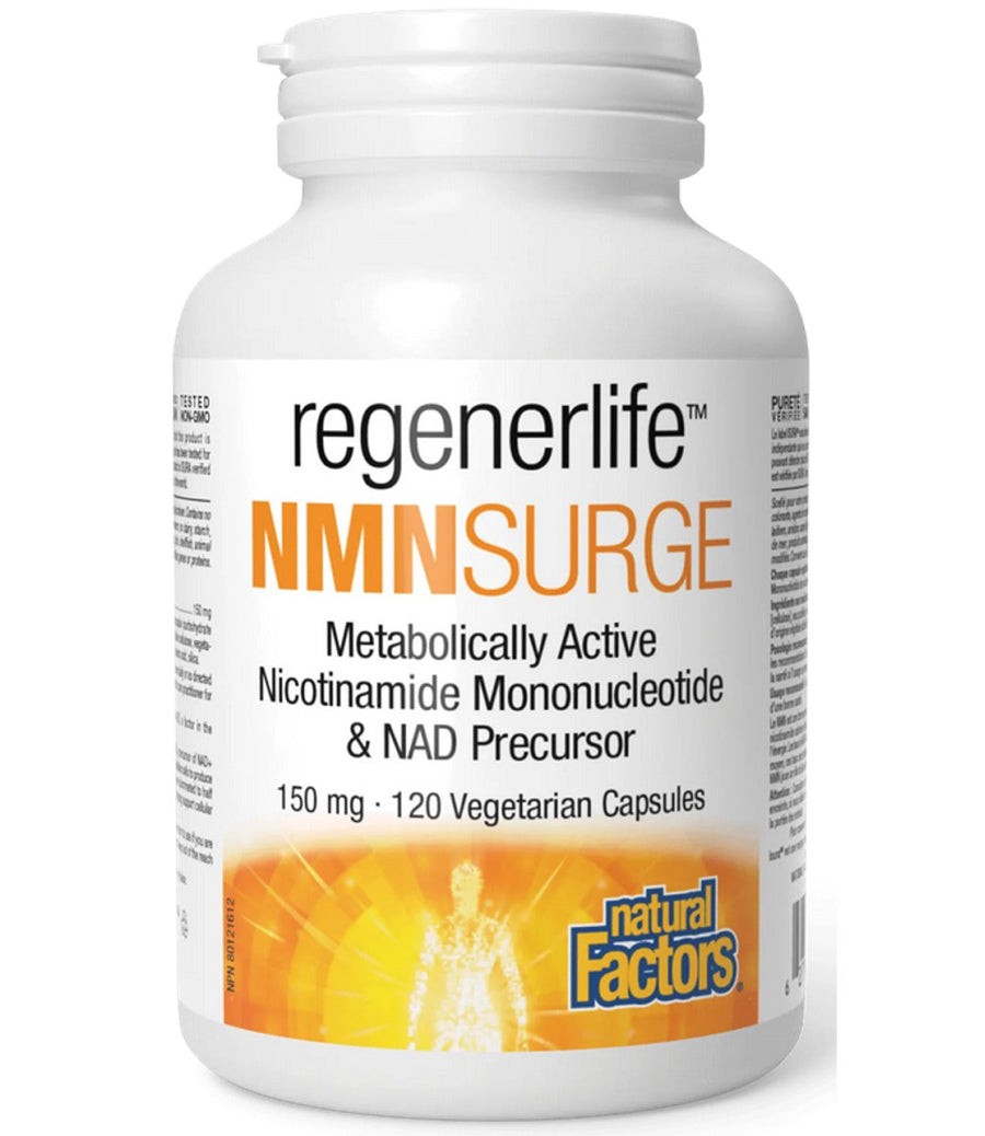 NATURAL FACTORS Regenerlife NMNSurge (150 mg - 120 veg caps)