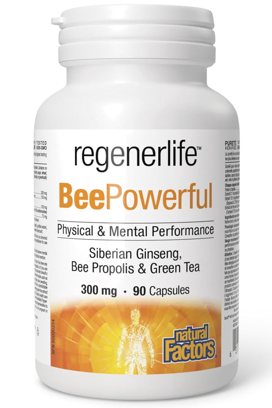 NATURAL FACTORS Regenerlife BeePowerful (90 veg caps)