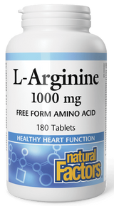 NATURAL FACTORS L-Arginine (1000 mg)