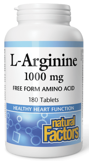 NATURAL FACTORS L-Arginine (1000 mg)