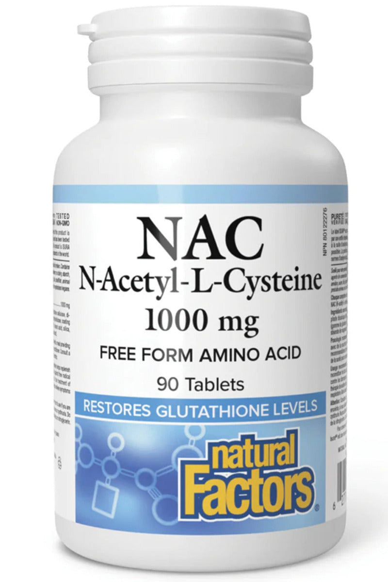 NATURAL FACTORS NAC (1000 mg)