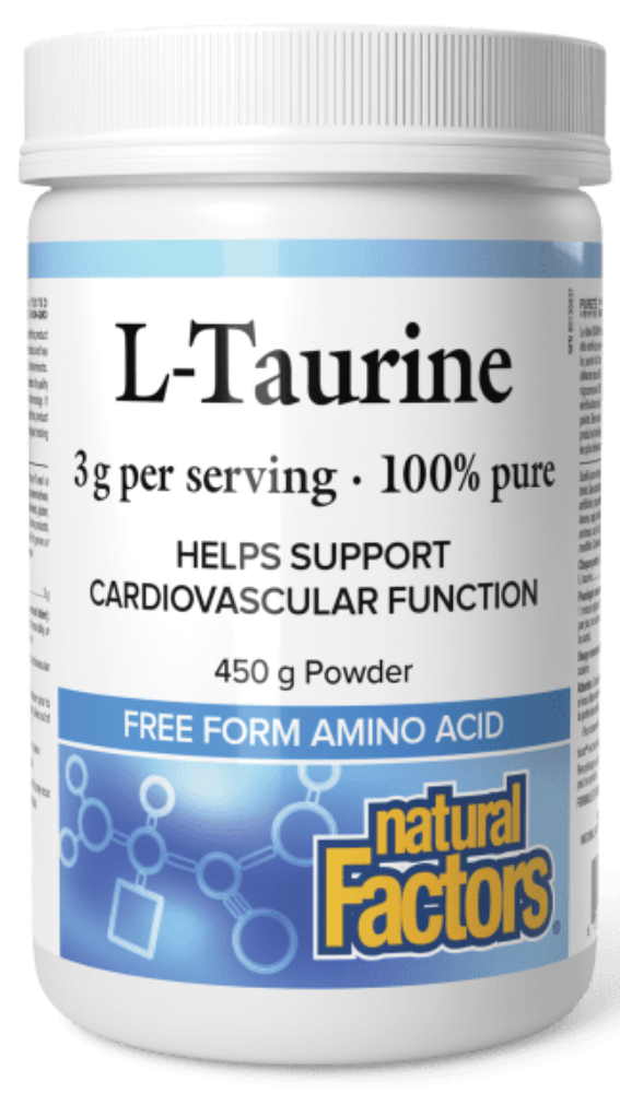 NATURAL FACTORS L-Taurine Powder (450 g)