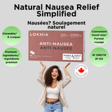 LOKHIA Anti-Nausea (Lemon - 30  Chew Tablets)