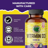 PURE LAB VITAMINS D3 (1000 IU - 360 veg caps)