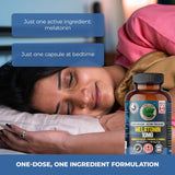 PURE LAB VITAMINS Melatonin Slow Release (10 mg - 60 veg caps)