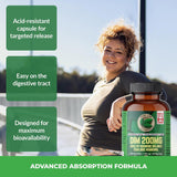 PURE LAB VITAMINS DIM (200 mg	 - 60 veg caps)