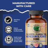 PURE LAB VITAMINS Magnesium Glycinate 100 mg Excipient Free