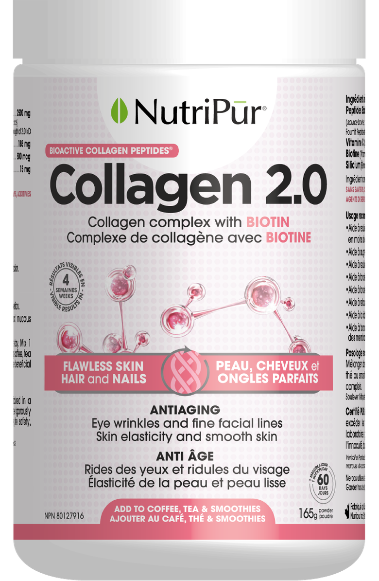 NutriPur Collagen 2.0 Powder, 165 g