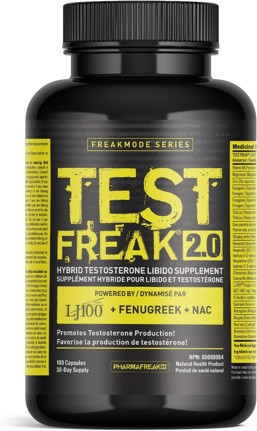 PHARMAFREAK Test Freak 2.0 (180 Capsules)