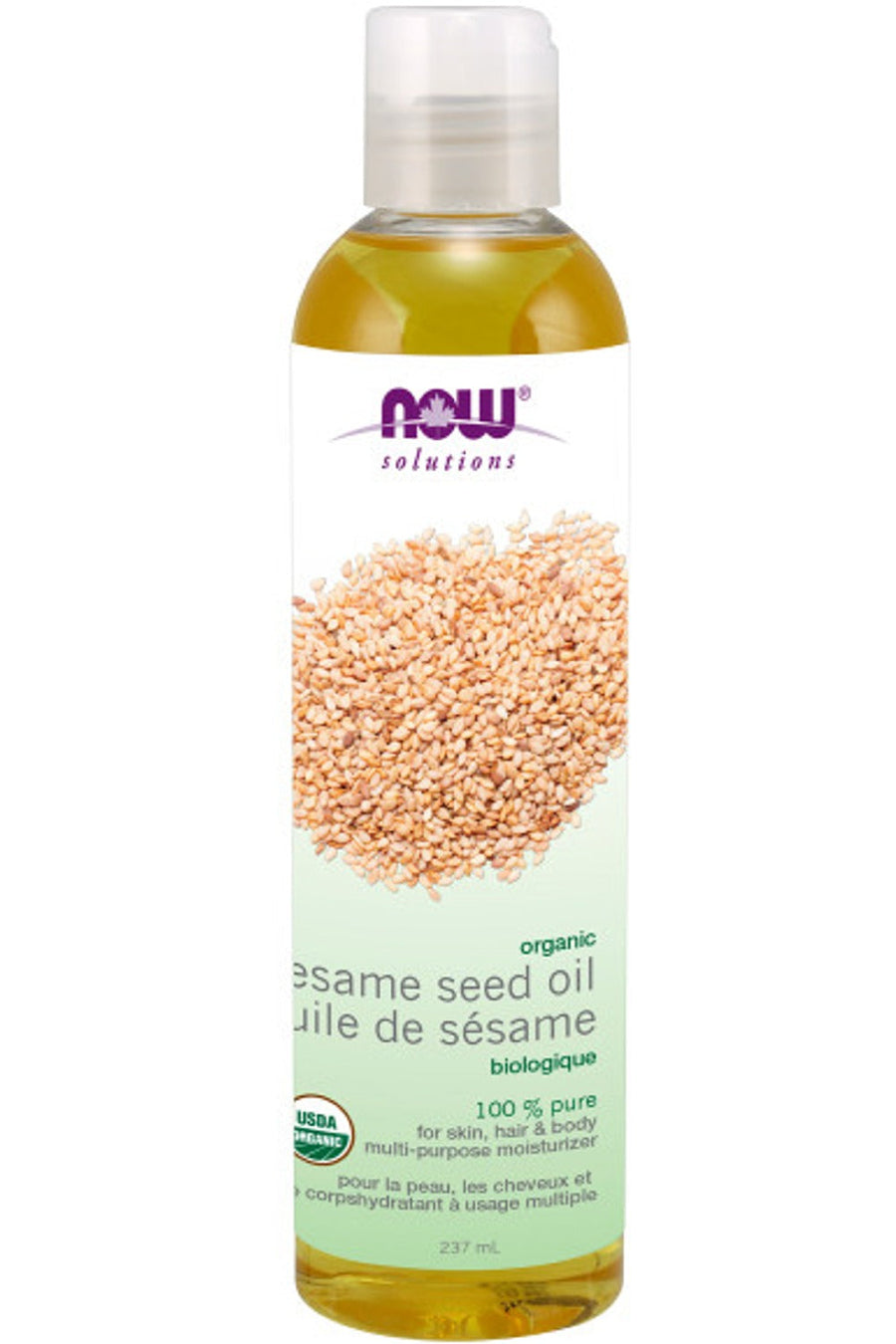 NOW Sesame Seed Oil (Organic - 237 ml)